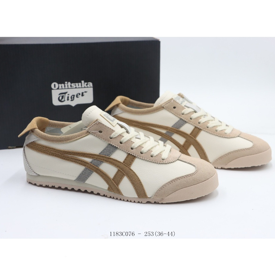ใหม่ Onitska Tiger MEXICO 66 รองเท้าลําลองผู้ชายผู้หญิง