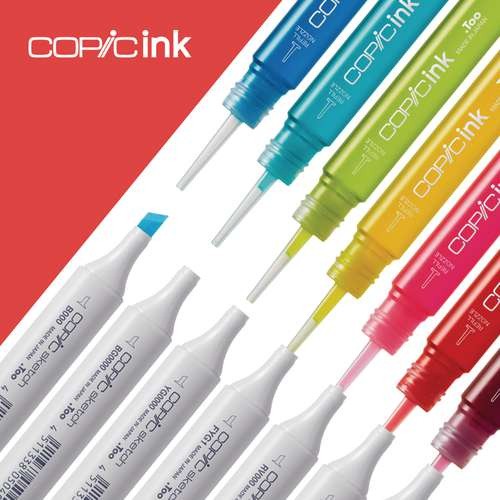 [BG, B, E, A, C, N] Copic Ink Refill I หมึกเติมปากกา Copic