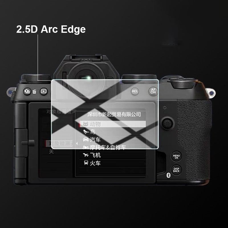 ตัวป้องกันหน้าจอกล้องสําหรับ Nikon D7100 D7200 ฟิล์มกระจกนิรภัย LCD