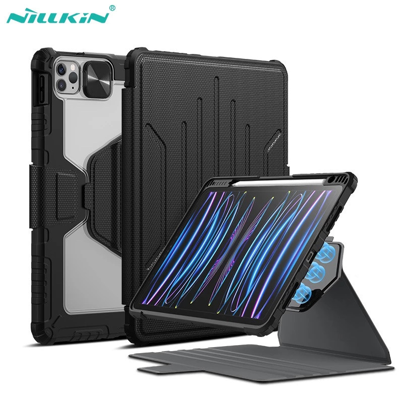 Nillkin 2in1 [ ถอดปกได้ ] เคสไอแพด แม่เหล็ก สําหรับ iPad Air4/Air5 10.9 Air3/6 Pro11 Gen7/Gen8/Gen9 