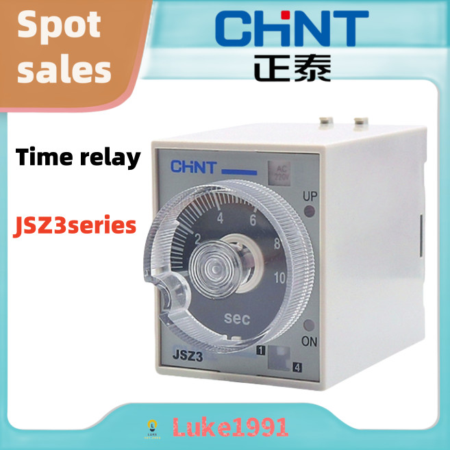 CHNT รีเลย์ JSZ3A-B-C-D-E-F-G AC DC 380v220v110v36v24 ปรับ
