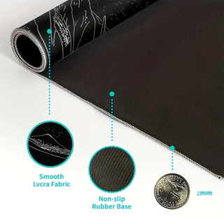 ใหม่ล่าสุด แผ่นรองเม้าส์ Mouse pad ขนาด แผ่นรองเมาส์ แบบผ้า ของแท้