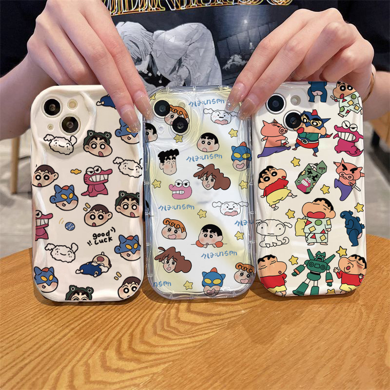 สําหรับredmi 14C 13C 13 4G 5G 12C 10C 9T 9A 9C 12 10 9 A3 A2 A1 Plus K40 POCO F3 น่ารักเครยอนชินจังค