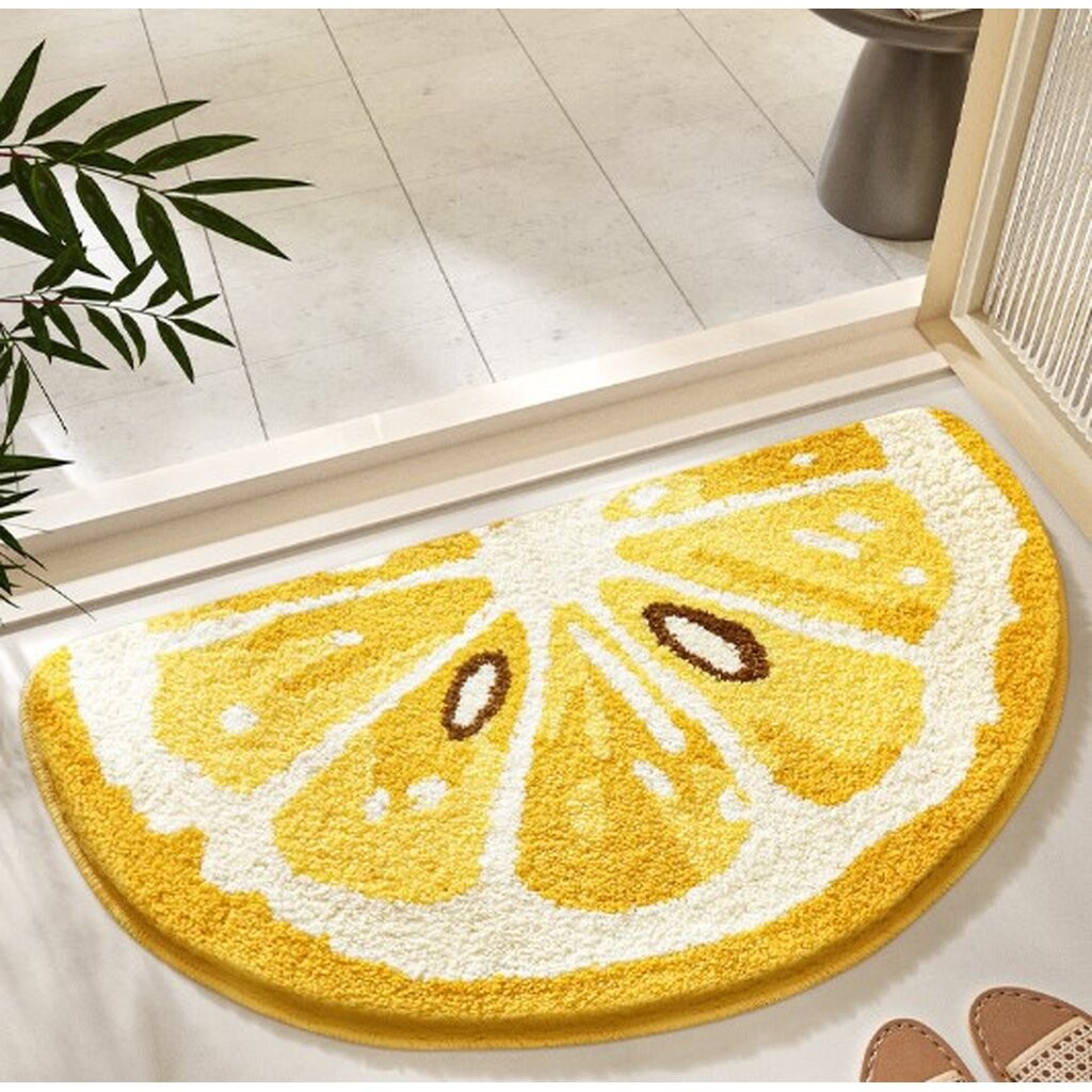 Omocha - (New) Carpet fruit mat : พรมผลไม้ขนนุ่ม พรมตกแต่งมีกันลื่น