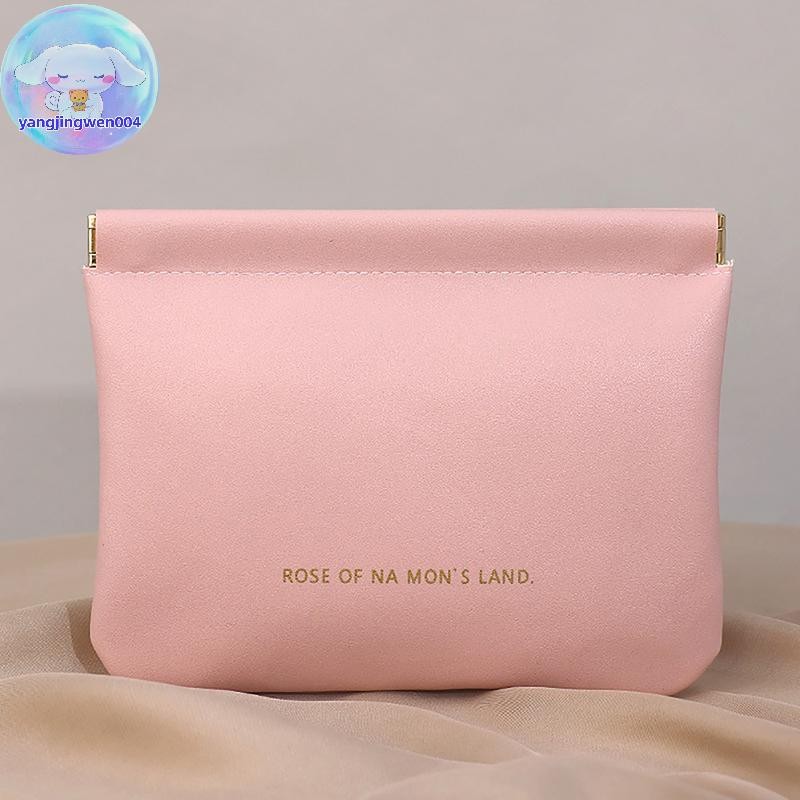 Yangwen แบบพกพา PU หูฟังกระเป๋าลวดเครื่องสําอางลิปสติกผู้ถือเหรียญการ์ดกระเป๋าเดินทางเครื่องประดับ Sundries Organizer กระเป๋ามินิกระเป๋า