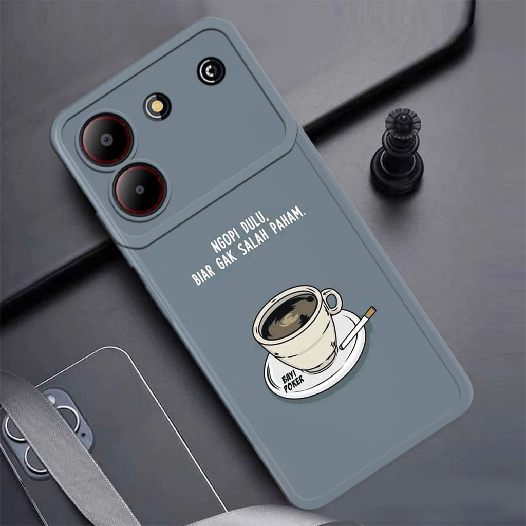 HP ZTE BLADE A54 Softcase - วัสดุยางยืดหยุ่น - Cool Motif - ซิลิโคนยืดหยุ่น - เคส ZTE BLADE A54 - เค