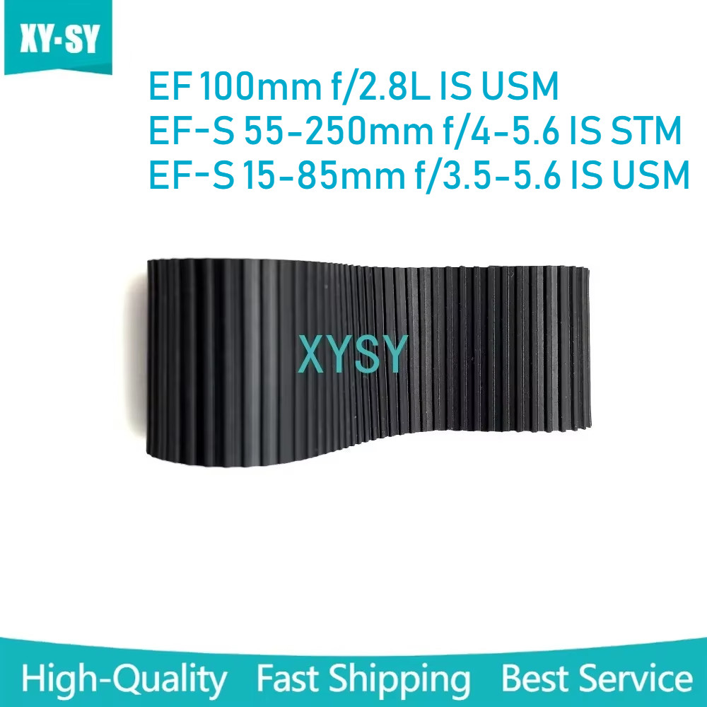 ใหม่ 100 55-250 15-85 มม.เลนส์ซูมแหวนหนังยางสําหรับ Canon EF 100 มม.f/2.8L IS USM / EF-S 55-250 มม.f