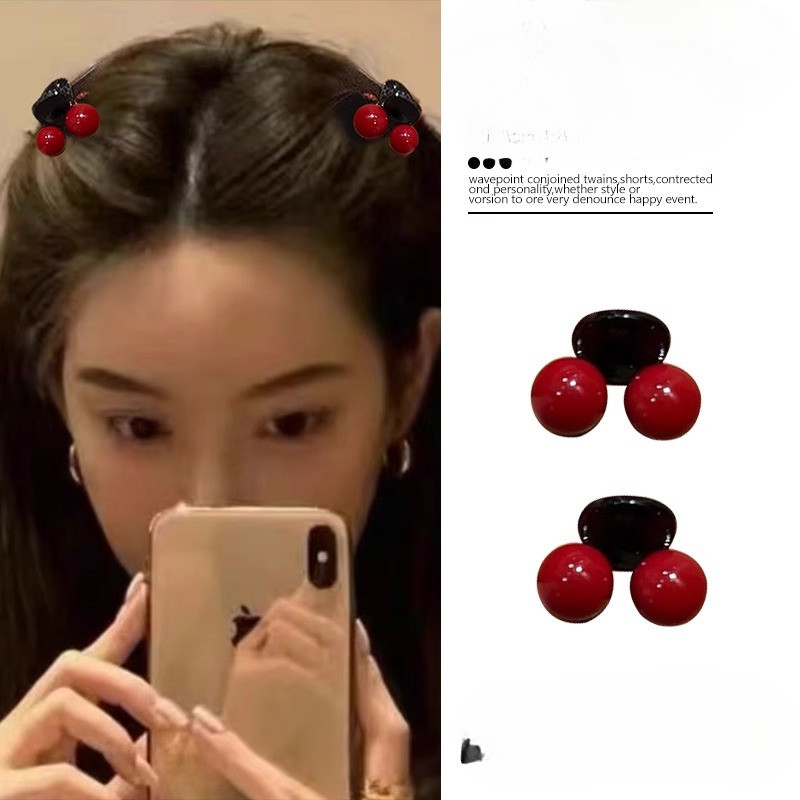 Encore Red Cherry ที่หนีบขนาดเล็กประณีต