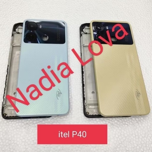 Itel P40 Casing Kesing Backdoor+Frame Itel P40