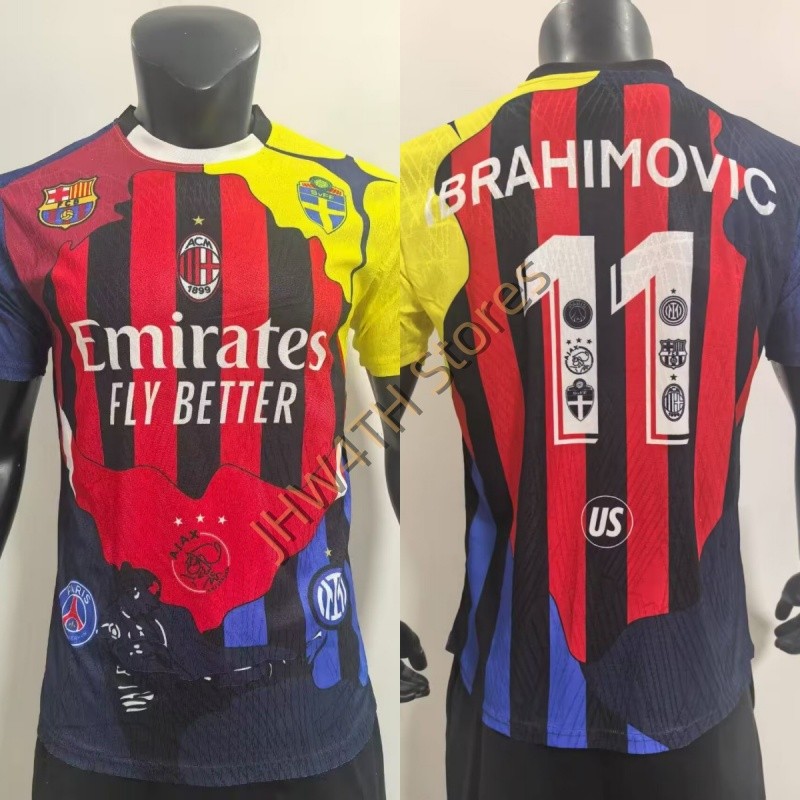 Player 25-26 Ibrahimovic Jersey 11 Special Edition เสื้อฟุตบอลแขนสั้น
