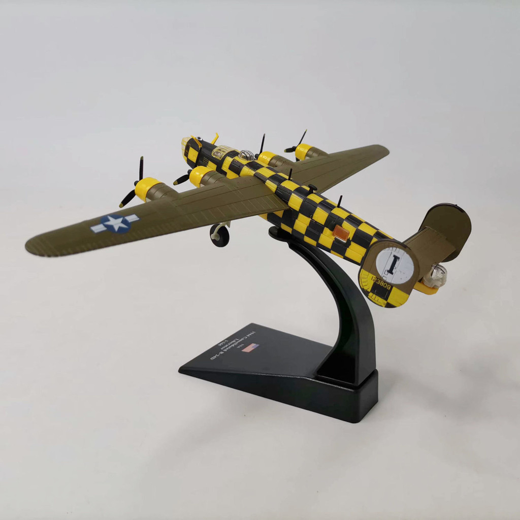 R RV-รุ่น 1/144 World War II US Army B-24D Liberator Heavy Bomber Alloy เครื่องบินรุ่น Out of Print 