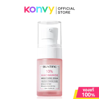 SKINTIFIC Serum สกินทิฟิค เซรั่มบำรุงผิว 20ml (10% Niacinamide/2% Salicylic Acid/5X Ceramide/3% Tranexamic Acid)