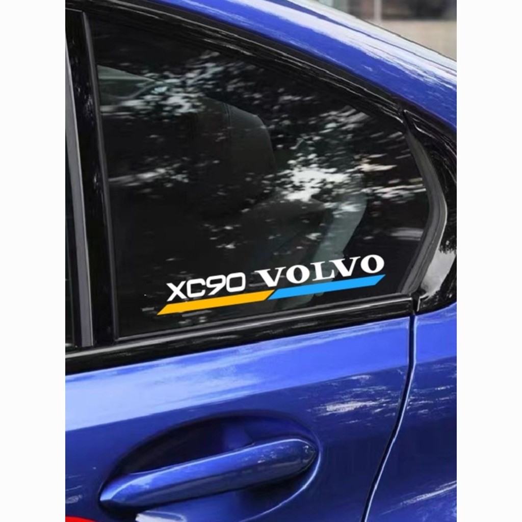 VOLVO car stickers, S60, S90, XC40, XC60, XC90 car triangle window stickers, side window personalize
