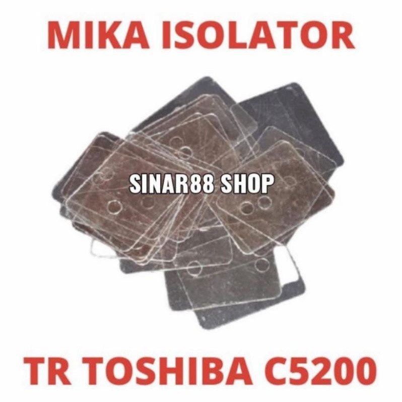 MIKA MICA ISOLATOR TRANSISTOR TOSHIBA NJW 5200 1943 3281 1302 21193 21194