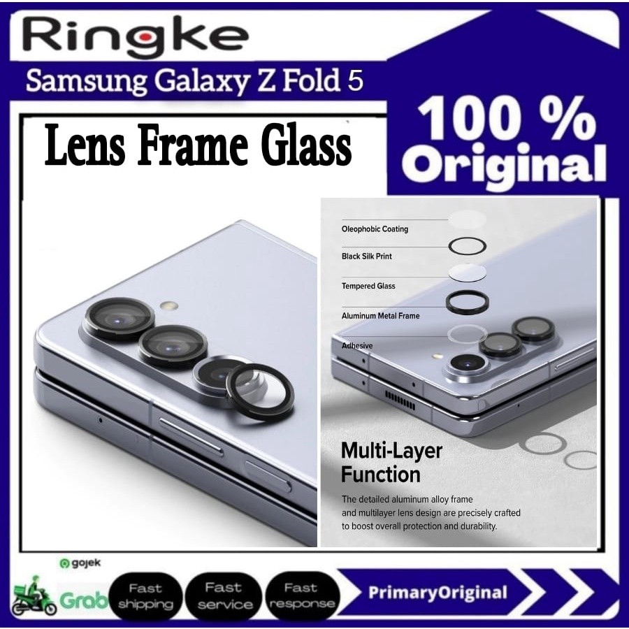 กล้องเลนส์ Samsung Galaxy Z Fold 5 Fold5 Ringke Lens Frame Glass