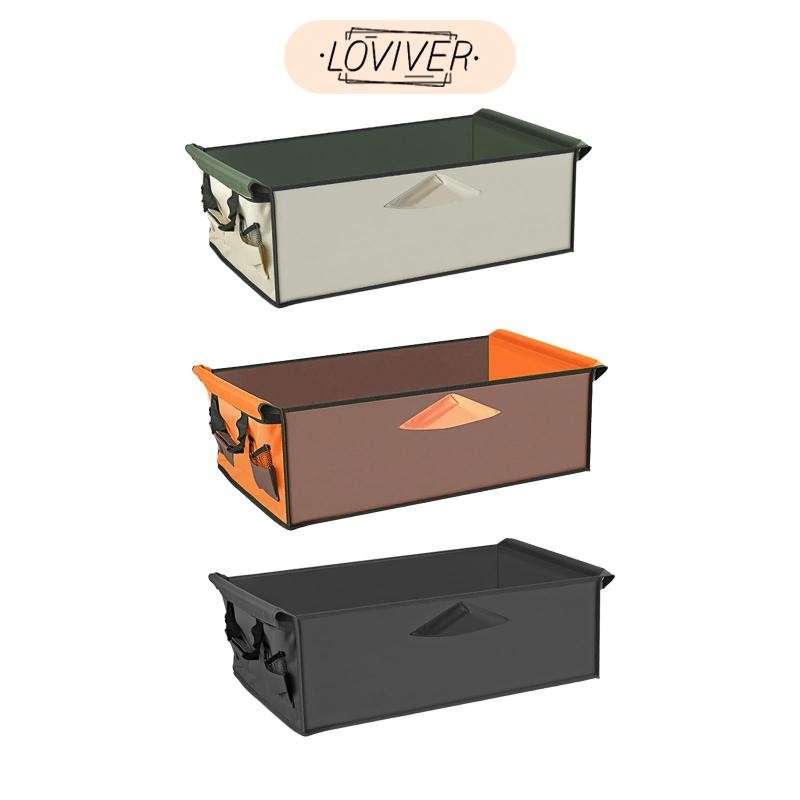 LOVIVER Wagon Liner แบบพกพาผ้ากันน้ํา Oxford กระเป๋ารถเข็นช้อปปิ้งความจุขนาดใหญ่