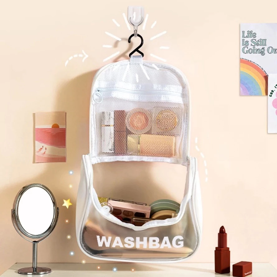 กระเป๋าจัดระเบียบ กระเป๋าเครื่องสำอาง กันน้ำ Travel Wash bag กระเป๋าอเนกประสงค์