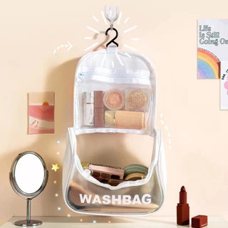กระเป๋าจัดระเบียบ กระเป๋าเครื่องสำอาง กันน้ำ Travel Wash bag กระเป๋าอเนกประสงค์