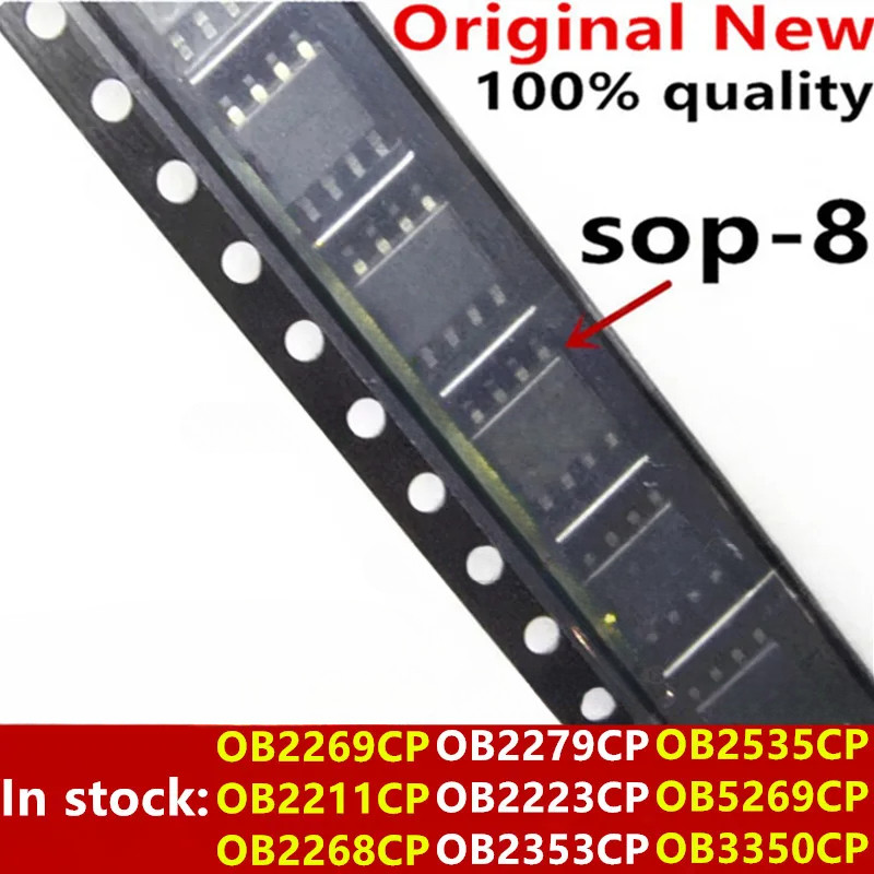 (10 ชิ้น) 100% ใหม่ OB2269CP OB2211CP OB2268CP OB2279CP OB2223CP OB2535CP OB569CP OB3350CP sop-8 ชิป