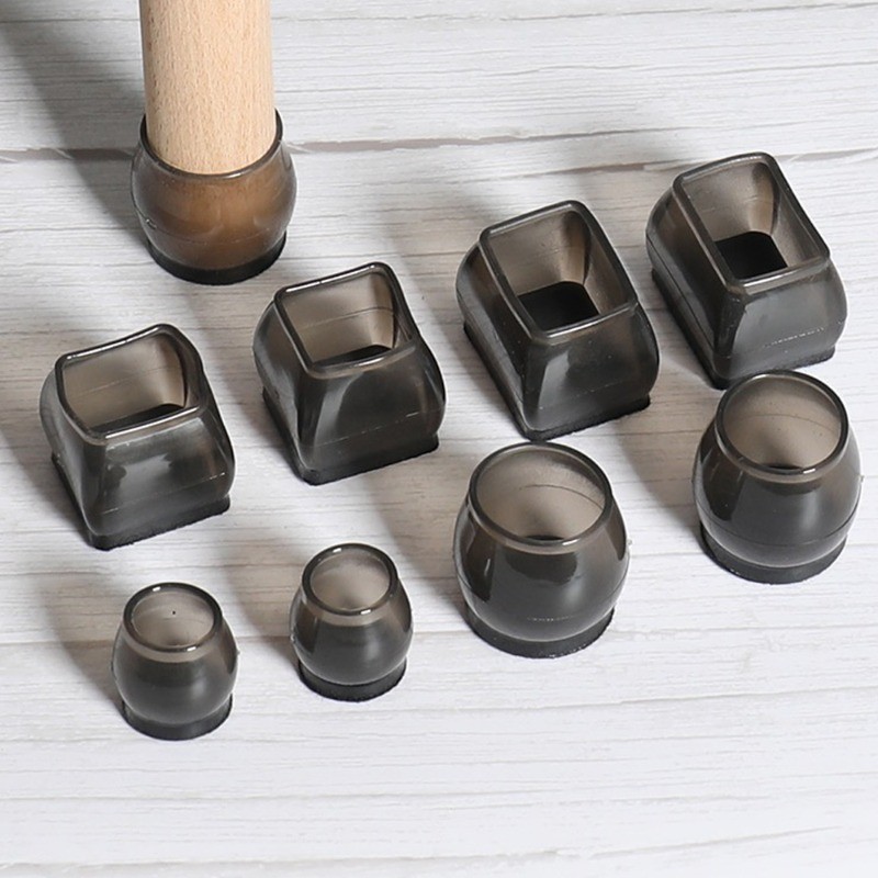 4ชิ้นซิลิโคนเฟอร์นิเจอร์ขาแผ่นป้องกัน/สวมทนเก้าอี้ขาหมวก/ลดเสียงรบกวนตารางป้องกันปก ราคา ถูกที่สุด ดีลบีเคเค แกลเลอรีภาพที่ 4