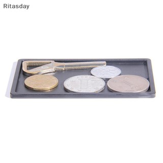 Ritasday 1 ชิ้นถาดเหรียญสําหรับการ์ด Holde กระเป๋าสตางค์กระเ…