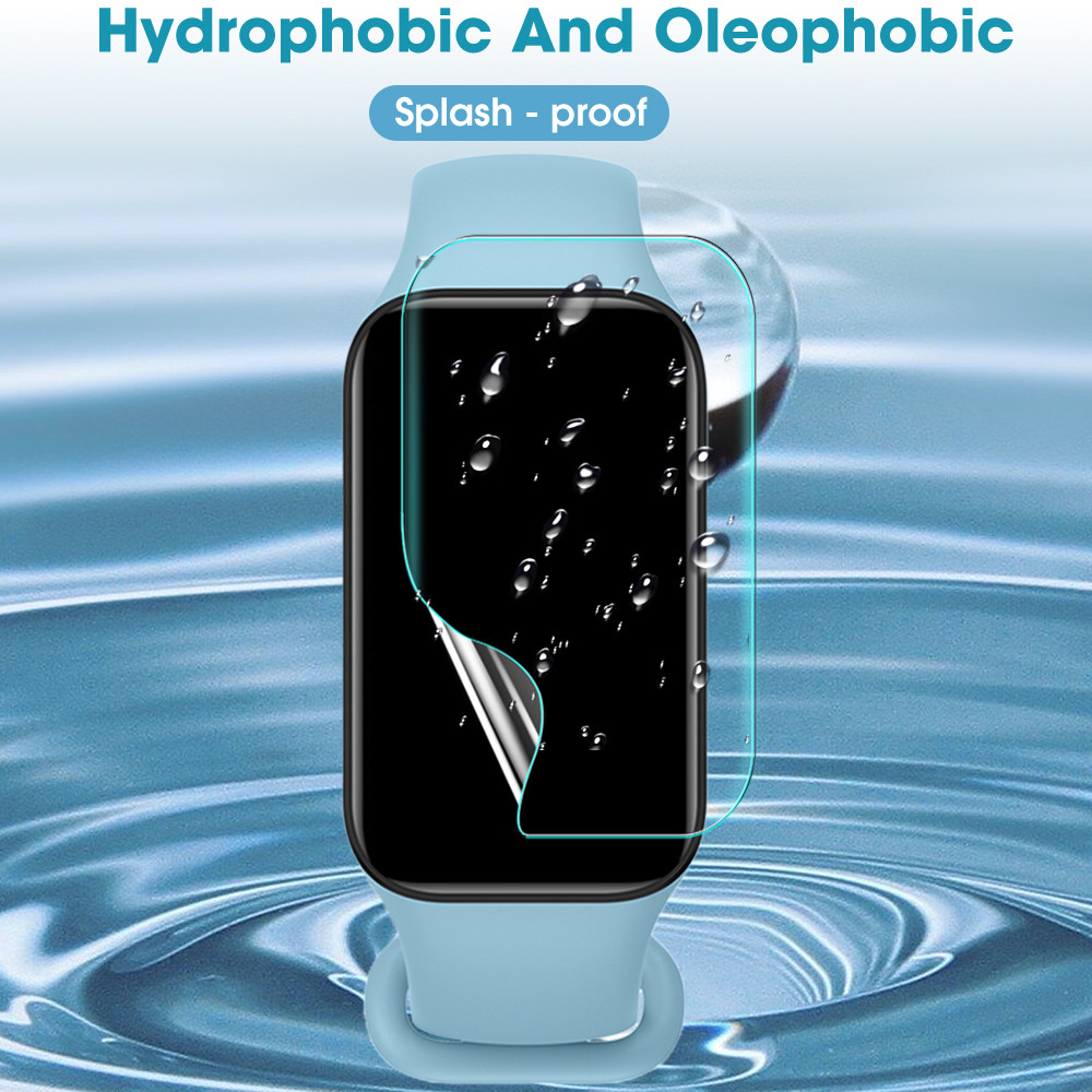 Slxc-1/2/3/5 ชิ้นฟิล์ม HD Hydrogel - สําหรับ Xiaomi Mi Band 9 Active - ตัวป้องกันหน้าจอแบบนุ่มบางเฉียบ - ป้องกันรอยขีดข่วน, ป้องกันการชนกัน, ครอบคลุมเต็มรูปแบบ - อุปกรณ์เสริมนาฬิกาอัจฉริยะ - รูปที่ 2