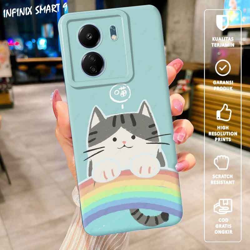 PRO CAMERA SOFTCASE CUTE CARTOON IMAGE สําหรับ INFINIX SMART 9 -
