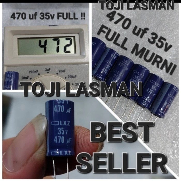 DDL99 470 35v elco 470uf 35volt 470 35 โวลต์ 35 v 470uf 35v