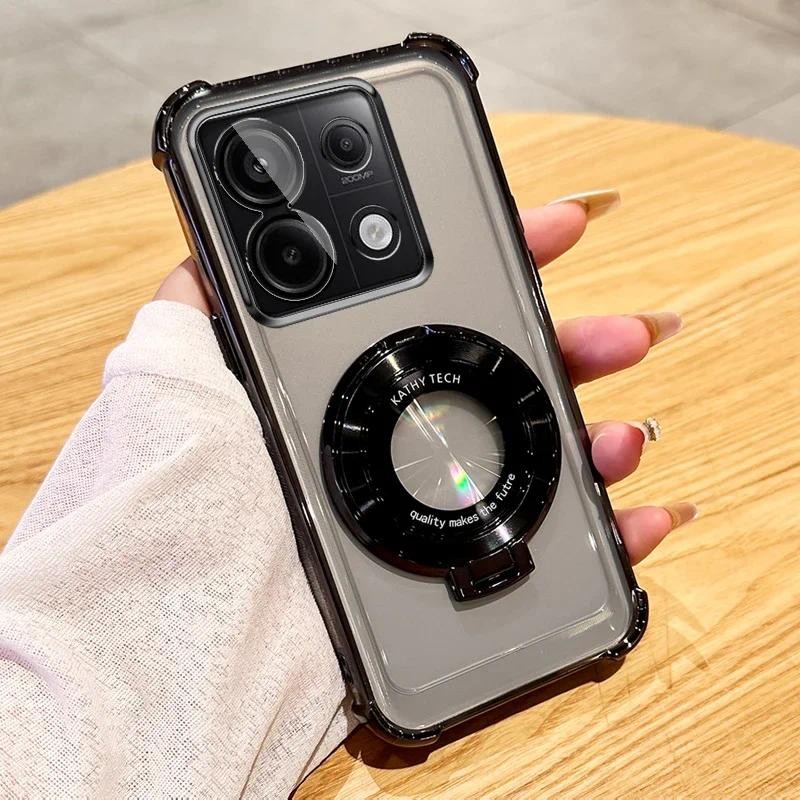 สําหรับ Honor X7C X9C Electroplating เลนส์ป้องกันฟิล์มสําหรับ Honor 200 สมาร์ท X60 Pro X9C X7C แหวนขาตั้งสี่มุม anti-Fall ฝาครอบกันกระแทก