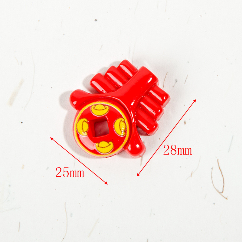 เครื่องประดับ DIY กาวครีมอุปกรณ์เรซินจี้โทรศัพท์มือถือพวงกุญแจกิ๊บติดผมแม่เหล็กติดตู้เย็นโบว์จีนปีใหม่ ราคา ถูกที่สุด ดีลบีเคเค แกลเลอรีภาพที่ 7
