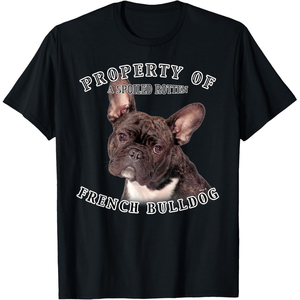 😻เสื้อยืด French Bulldog ลาย Brindle สำหรับเจ้าของ French Bulldog😻