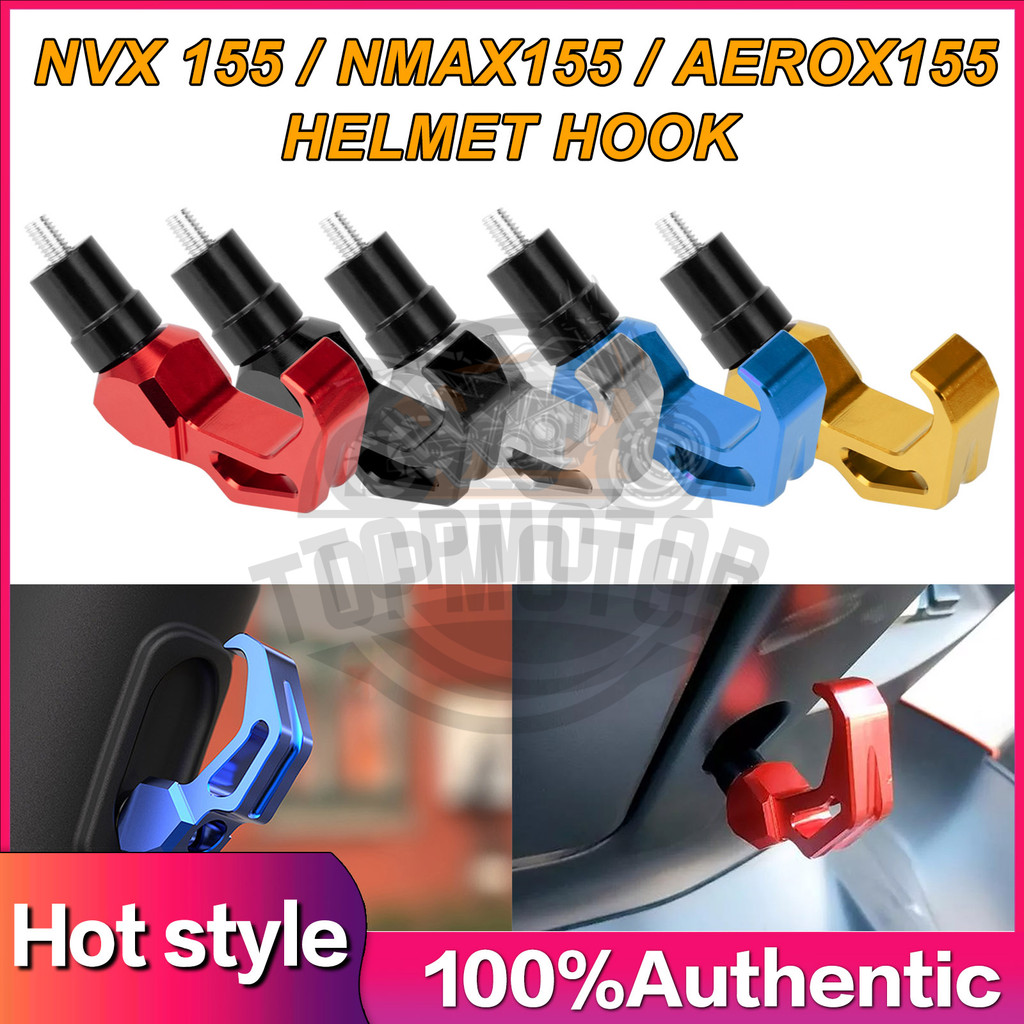 ตะขอรถจักรยานยนต์ YAMAHA NVX155 NVX AEROX155 NMAX155 CNC NVX V1 V2 V3 กระเป๋าเดินทางตะขอโลหะผสม YAMA