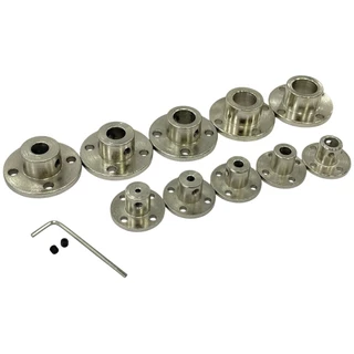 CP-T ขนาด 2-14mm แป้นยึดแกนมอเตอร์ คัปปิ้ง Rigid Flange Coupling Shaft Coupler Connector ตัวยึดแกนมอเตอร์ ข้อต่อเพลา ...