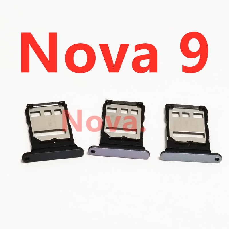 ถาดซิมการ์ดสําหรับ Huawei Nova 9 อะไหล่ซ่อมเปลี่ยนโทรศัพท์มือถือ