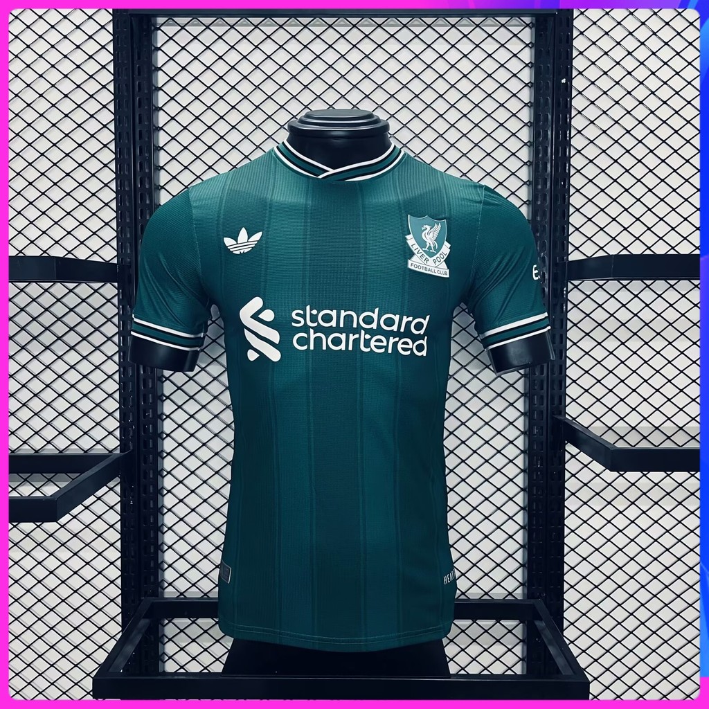 Player version 25-26 Liverpool away Top Quality Football Jersey Short Sleeved Shirt S-2XL