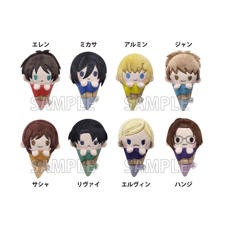 【พร้อมส่ง】ตุ๊กตา attack on titan  Chibi Titans 2 Attack on Titanตุ๊กตาต่อพ่วงอนิเมะ  ตุ๊กตาการ์ตูน