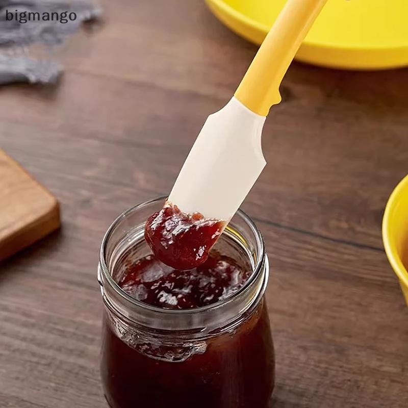 [bigmango] ซิลิโคนไม้พายเนย Jam Spreader สําหรับอาหารเช้าขนมปัง Spread อุปกรณ์ครัว BPA-free ทนความร้อน Non-Stick ปลอดภัยสต็อกใหม่