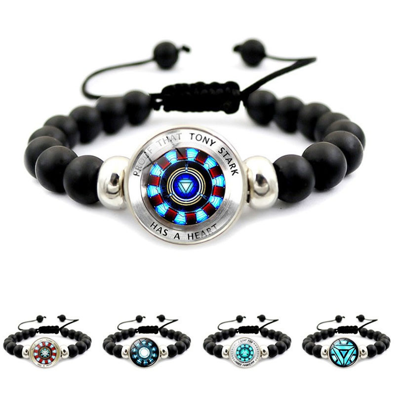 Preferred Boutique Marvel Superhero Snap Buckle สร้อยข้อมือลูกปัดหญิงยุโรปอเมริกันเครื่องประดับ Iron