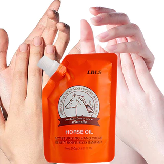 Oil for hand 100g น้ำมันม้า น้ำมันทามือ ครีมบำรุงมือ ครีมบำรุงผิวแห้งกร้าน บำรุงผิวแตก ครีมทามือขาวนุ้ม