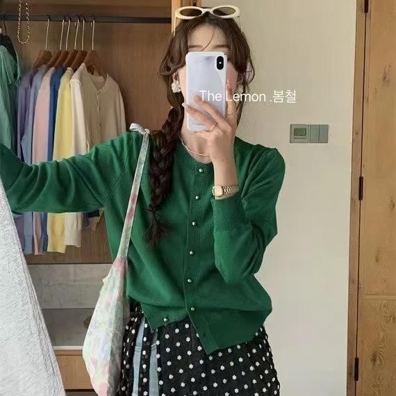 Anna เสื้อไหมพรมแขนยาวสไตล์เกาหลี Christmas sweater รูปที่ 2