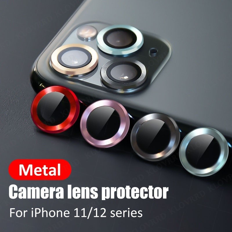 ฟิล์มเลนส์กล้อง ฟิล์มกล้องไอโฟน12 ฟิล์มติดกล้องหลังไอโฟน iPhone 16 15 14 11 12 13 Pro Max Mini Plus