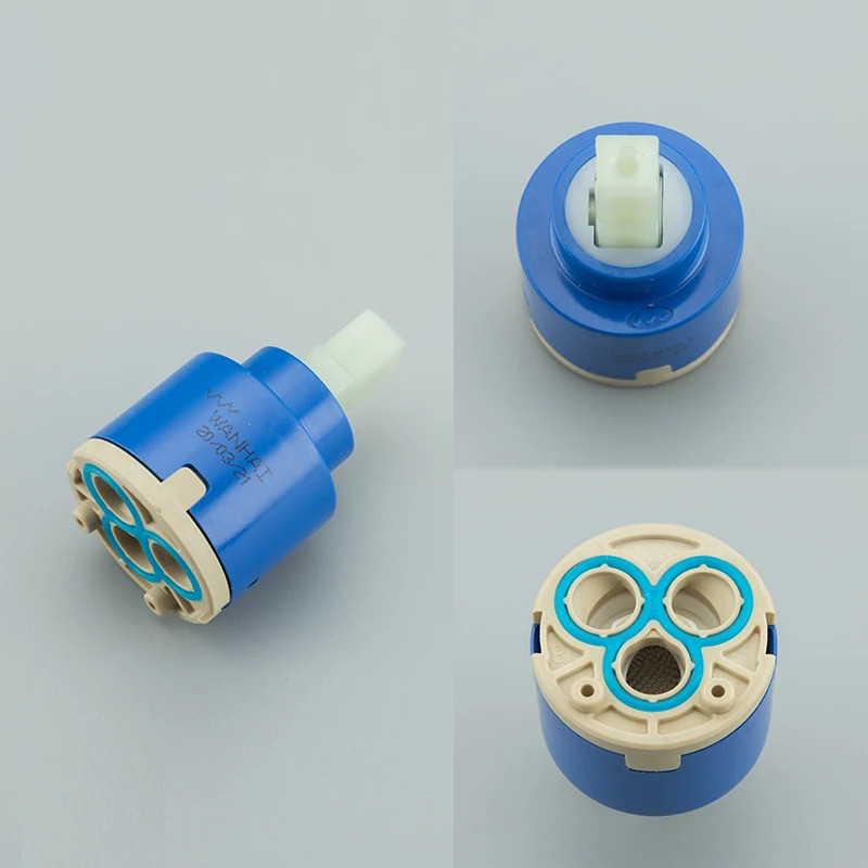 1ชิ้น35มิลลิเมตรประหยัดน้ำเปลี่ยนตลับเซรามิกสำหรับห้องครัวห้องน้ำก๊อกน้ำผสมแตะวาล์ว