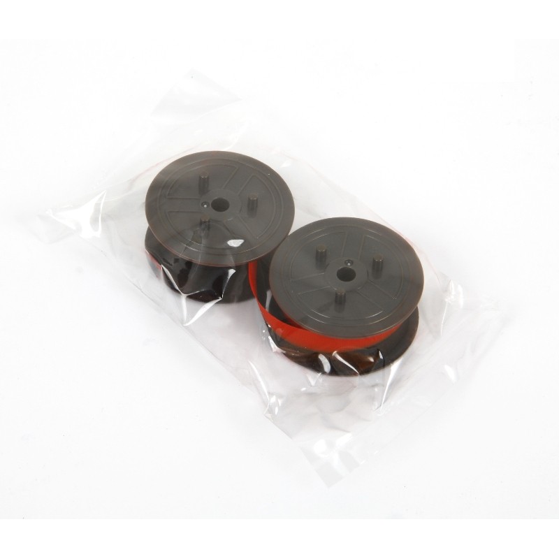 ผ้าหมึกเครื่องคิดเลข สีดำ-แดง คาสิโอ RB-02