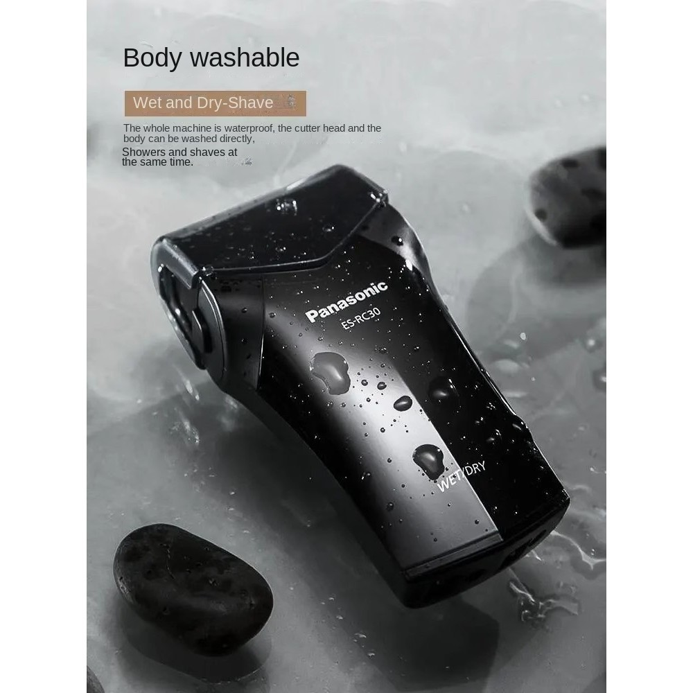 Panasonic ES-RC30 เครื่องโกนหนวดไฟฟ้าอเนกประสงค์ไร้สายแบบพกพาสําหรับแบบแห้งและเปียก ราคา ถูกที่สุด ดีลบีเคเค แกลเลอรีภาพที่ 4