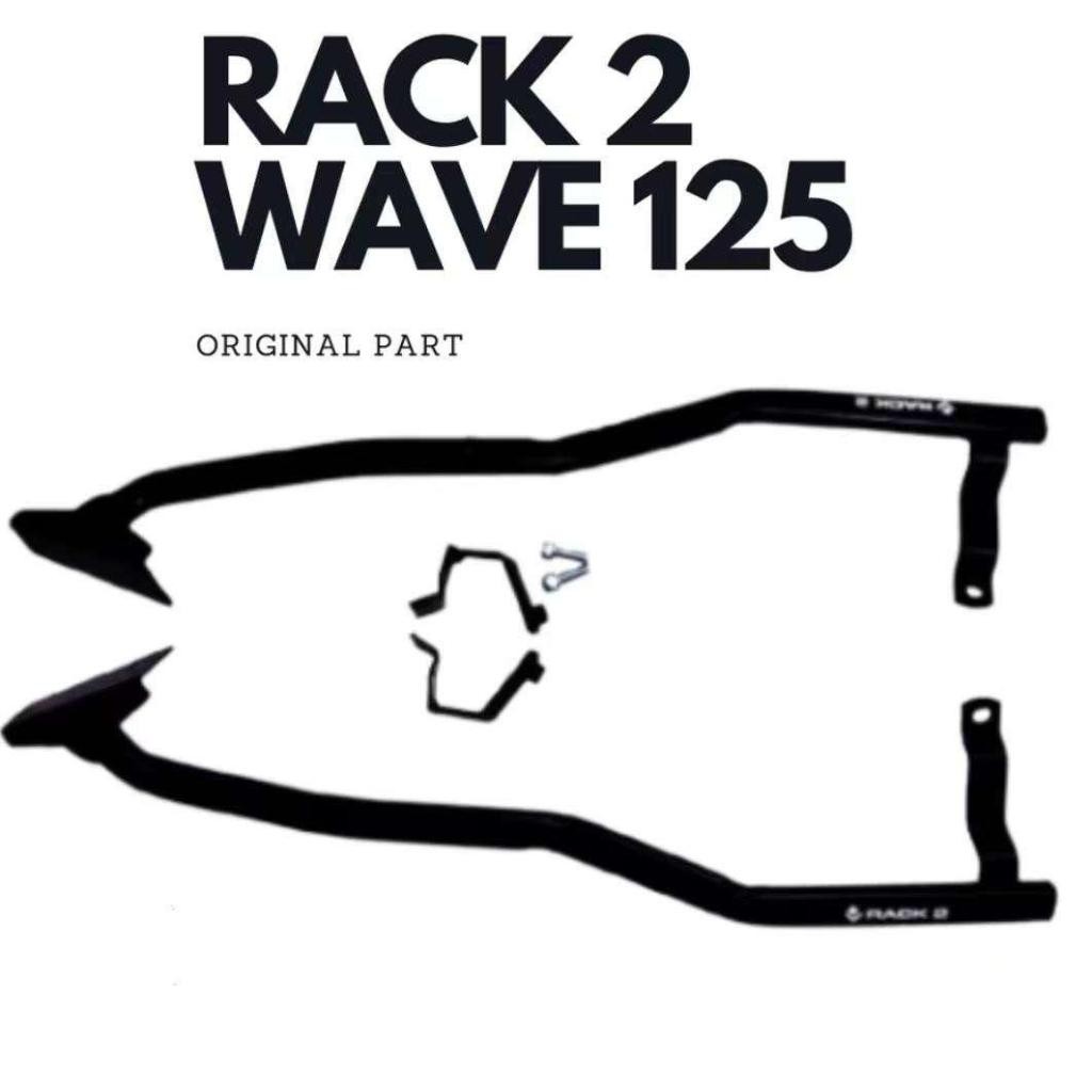 JACK RACK HEAVY DUTY REAR TOP BOX RACK WAVE125 FI W125S WAVE125 W110S/DX W110 RS W110 ALPHA W100R CL