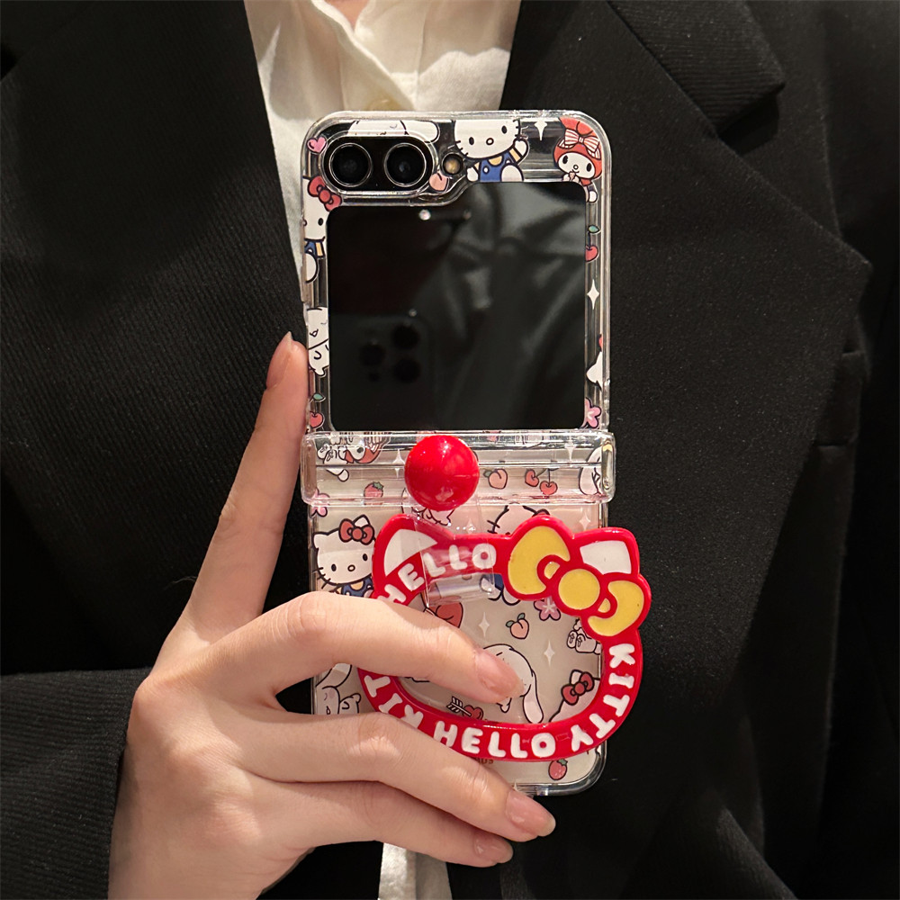 เต็มหน้าจอ Naughty Elf รวมทุกอย่างสําหรับ Samsung Galaxy Z Flip7 FE 6 5 4 3 ป้องกันความคิดสร้างสรรค์จี้สําหรับ Samsung Anti-collision ปลอก - รูปที่ 4