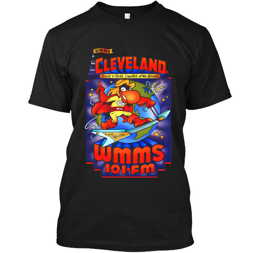 Wms American Radio Station The Buzzard Graphic Vintage Mens T-Shirt