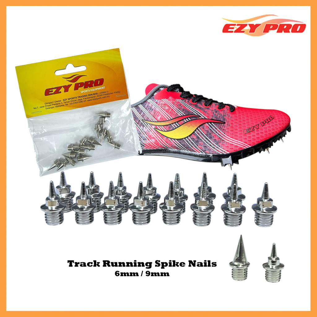 Track Running Spike Nails – 6 มม./9 มม.โลหะ Spikes สําหรับ Sprint & Distance รองเท้าเปลี่ยน Cleats ส