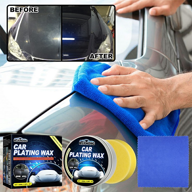 Wax แวกซ์ Super Wax เคลือบสีรถ เคลือบแก้ว เคลือบเงา น้ำยาเคลือบ เคลือบรถยนต์ มอเตอร์ไซค์ กันน้ำ กันU