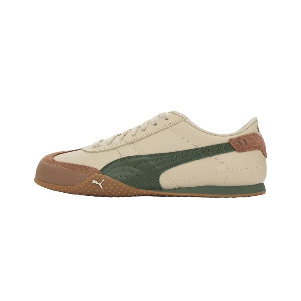 🚀ตัวแทน 🌊PUMA Bella UT Canvas（pink）(green)💦💯รองเท้าผ้าใบแฟชั่นแท้ 100%🐬